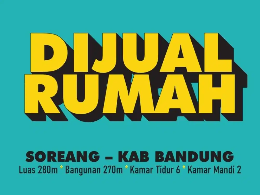 JUAL RUMAH MURAH, SOREANG, KOPO, KAB BANDUNG, CIPATIK, TERS KOPO,