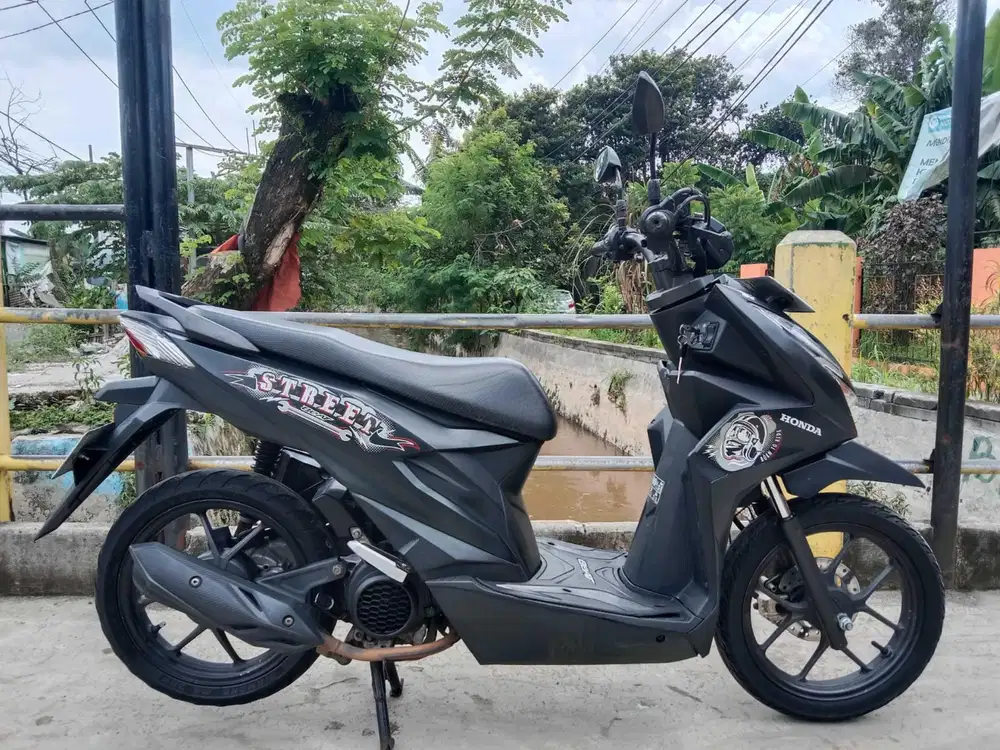 Cuma setor 500k, Honda beat street th 2023 cash/kredit