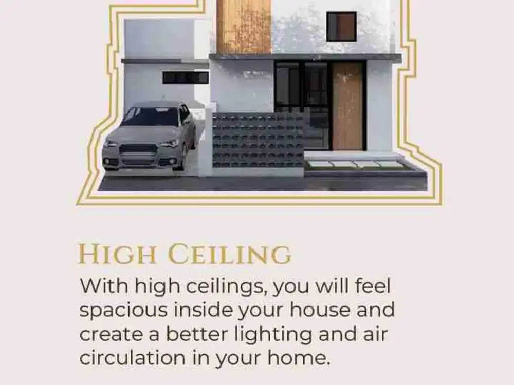 RUMAH CLUSTER DI PINGGIR JAKARTA