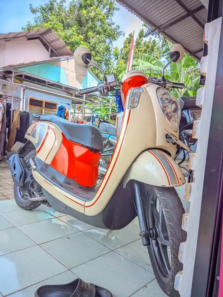 Scoopy fi 2013 komplit pajak panjanb