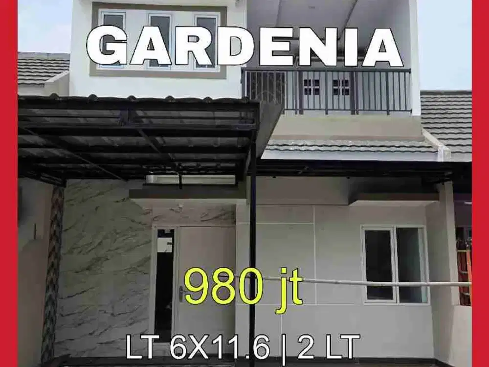 Wilson Rumah siap huni di buana gardenia uk 6x11.6