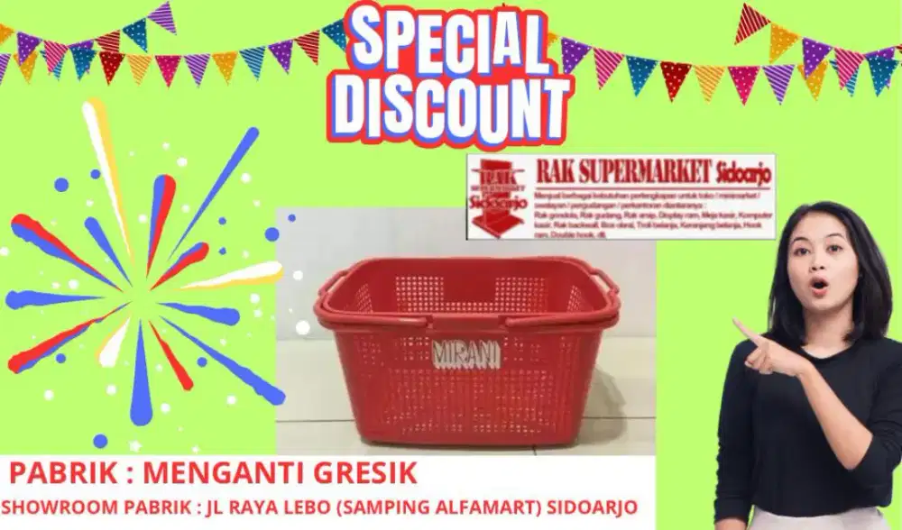 Keranjang Mirani supermarket