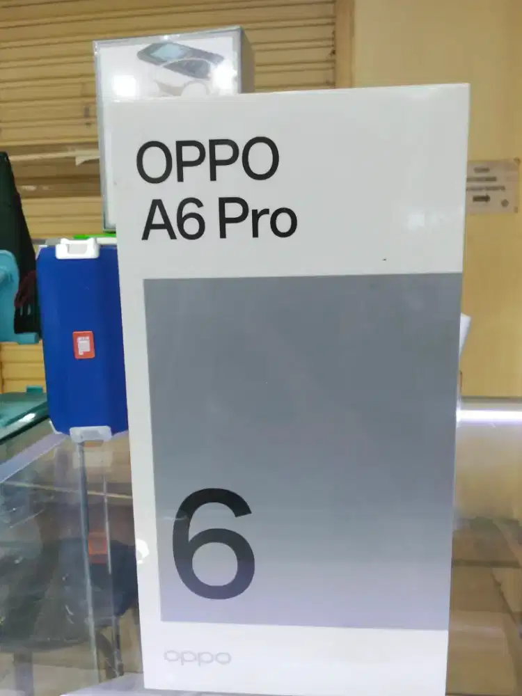 Oppo A6 pro biru 8/128gb garansi resmi 1 tahun