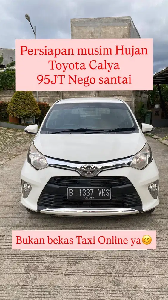 JUAL BU TOYOTA CALYA (Bukan Bekas Taxi Online)