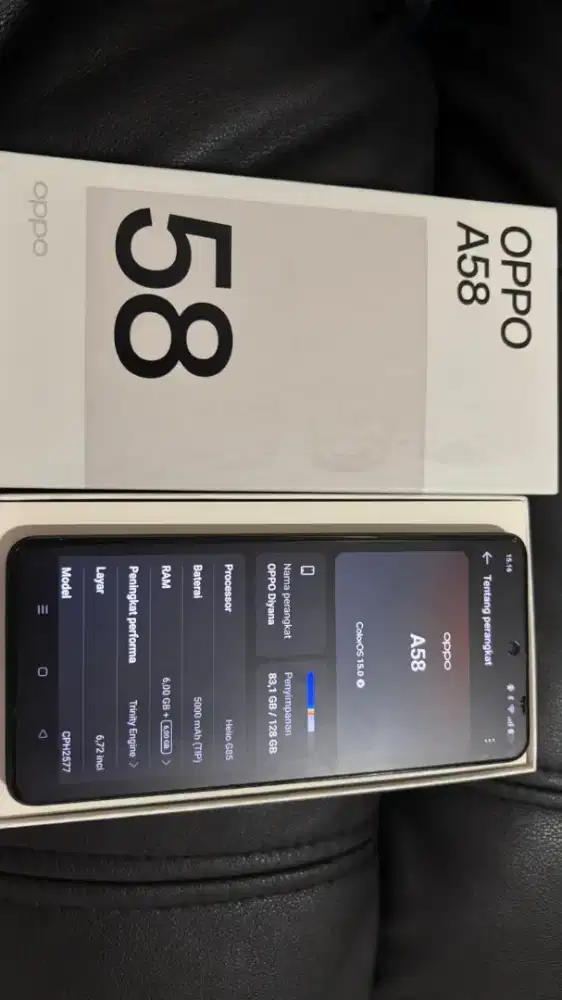 Handphone Bekas OPPO A58