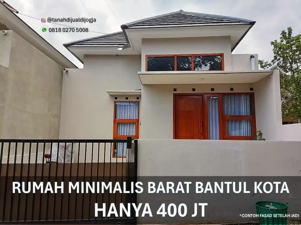 Rumah dekat RS PKU Muhammadiyah Bantul di Kadisono Guwosari Proses Bangun