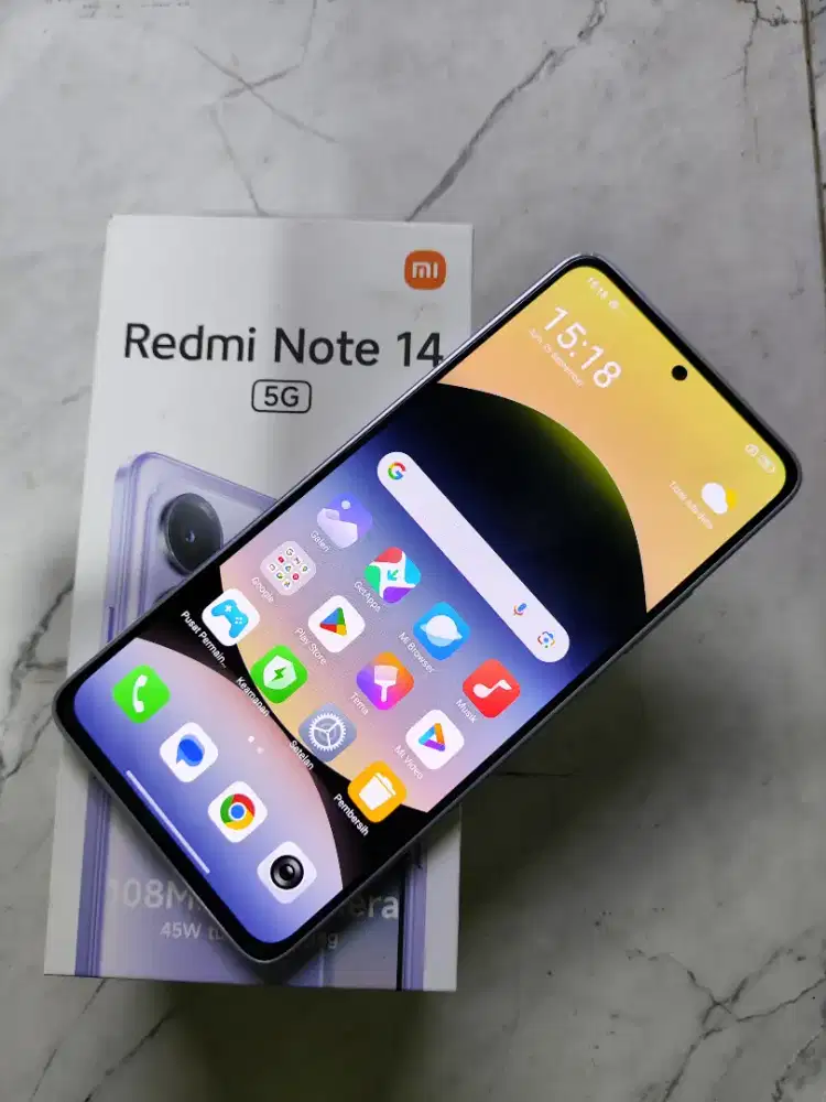 REDMI NOTE 14 5G RAM 8/256GB FULSET LIKE NEW