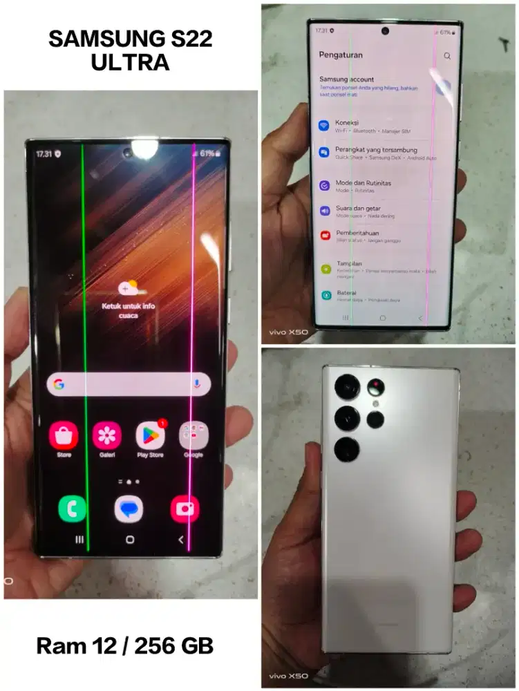s22 ULTRA Ram 12/256 GB