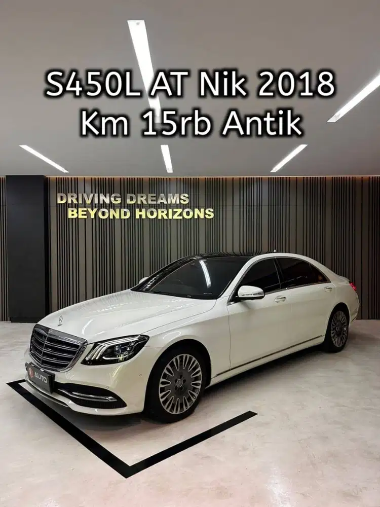 Mercedes Benz S450L A/T 2018 Low Odo Good Conditions