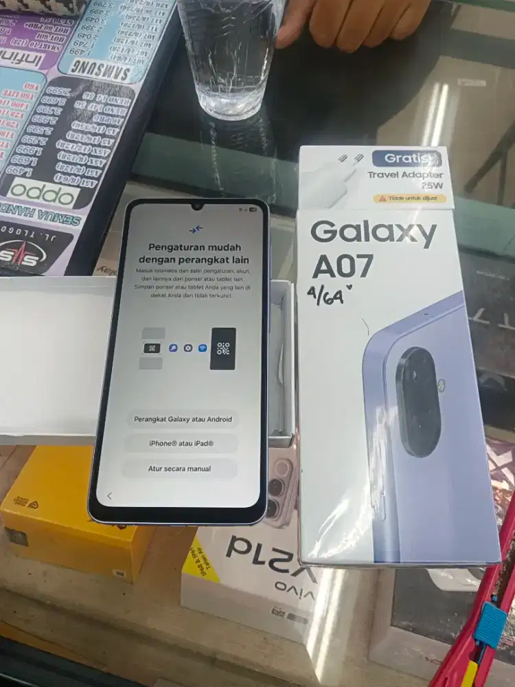 KREDIT HP SAMSUNG A07 PROMO BUNGA RINGAN + DP 0