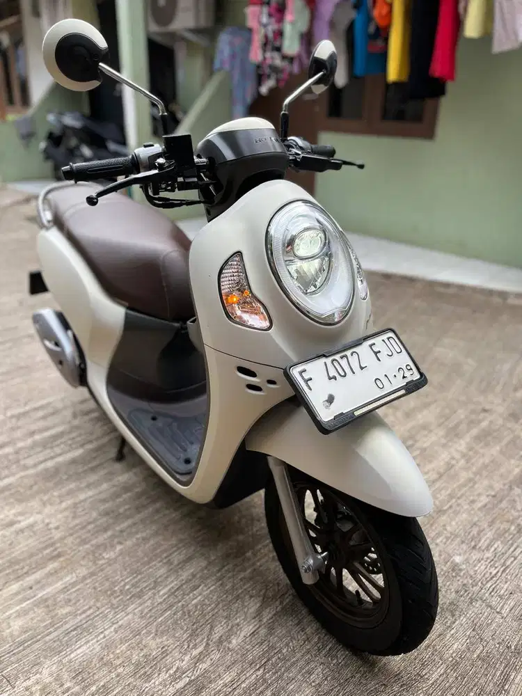 honda scoopy prestige 2024 km 7k pajak panjang