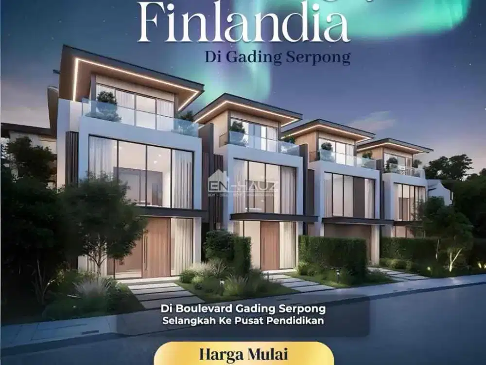 Finore Rumah Konsep Finlandia Terbaru di Gading Serpong