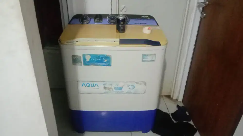 Jual mesin cuci merk Aqua gatau knpa tiba2 mati
