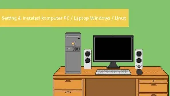 Jasa Instalasi Windows/Linux  Perbaikan PC/Laptop, CCTV, PagarOtomatis