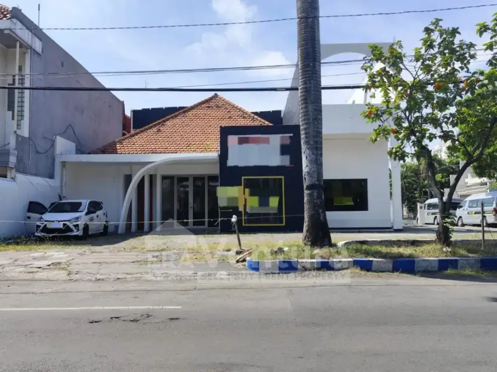 Disewakan Rumah Usaha Pojok ex.Resto Jl.Kartini, dekat Raya Darmo, Diponegoro, Pusat Kota Surabaya