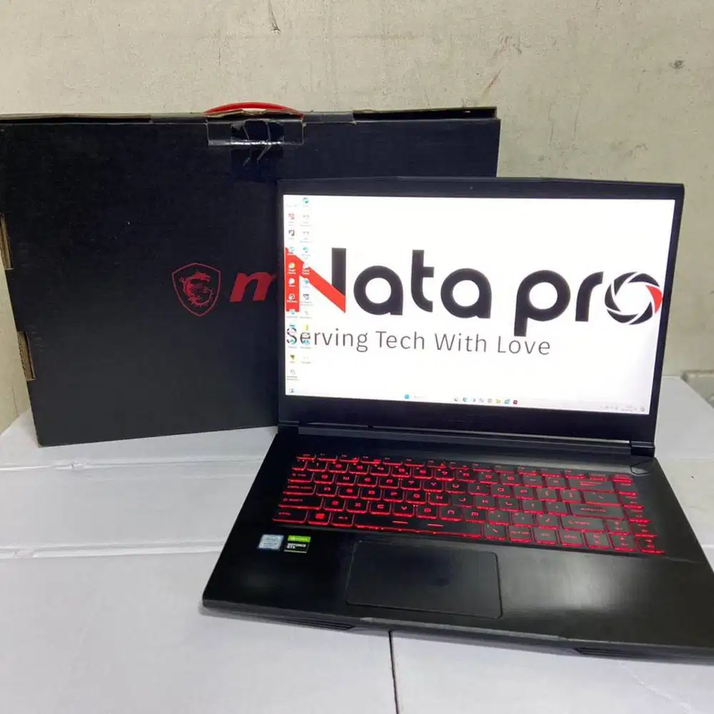 MSI GF63 THIN 9RCX INTEL CORE I5 GEN 9 GTX 1050TI - 16/256+500GB DL-VN