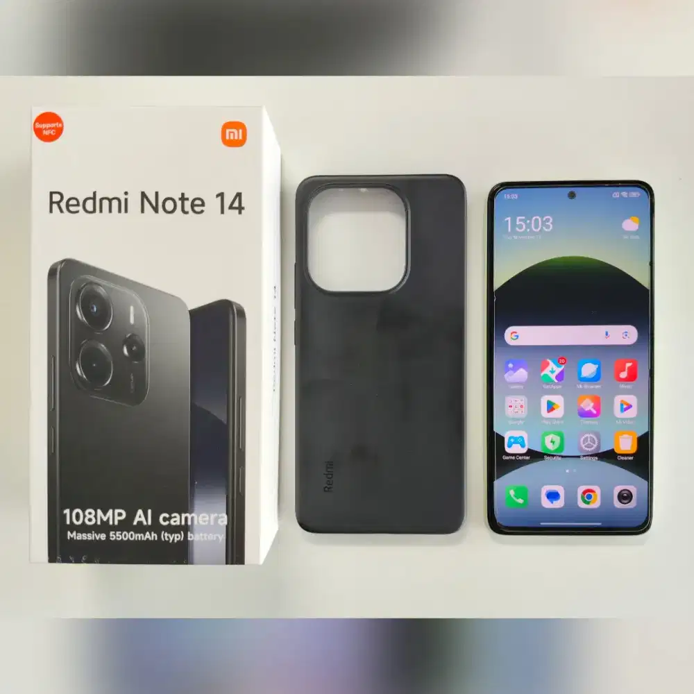 Xiaomi Redmi NOTE 14 4G 8/256GB GREEN GARANSI PANJANG