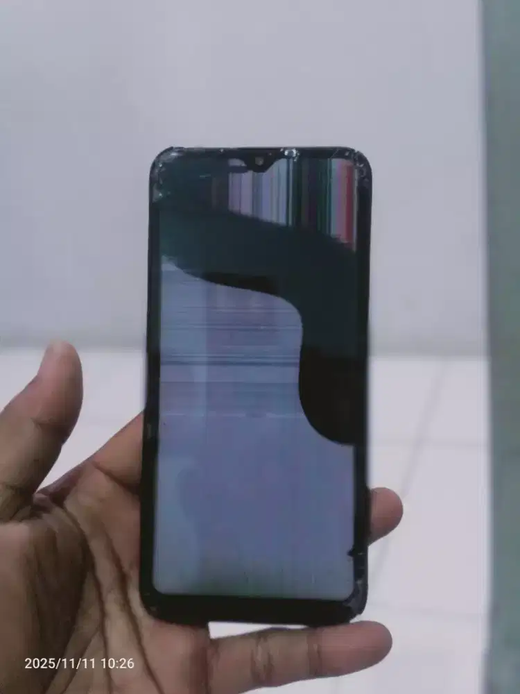 jual hp Oppo a1k minus lcd,seperti di foto hp di cas,di tlp nyambung