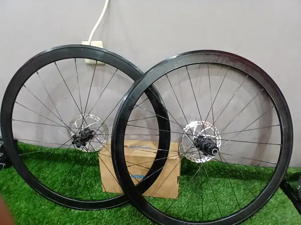 WHEELSET ROADBIKE DECAF ALLOY 40MM DISCBRAKE SECOND