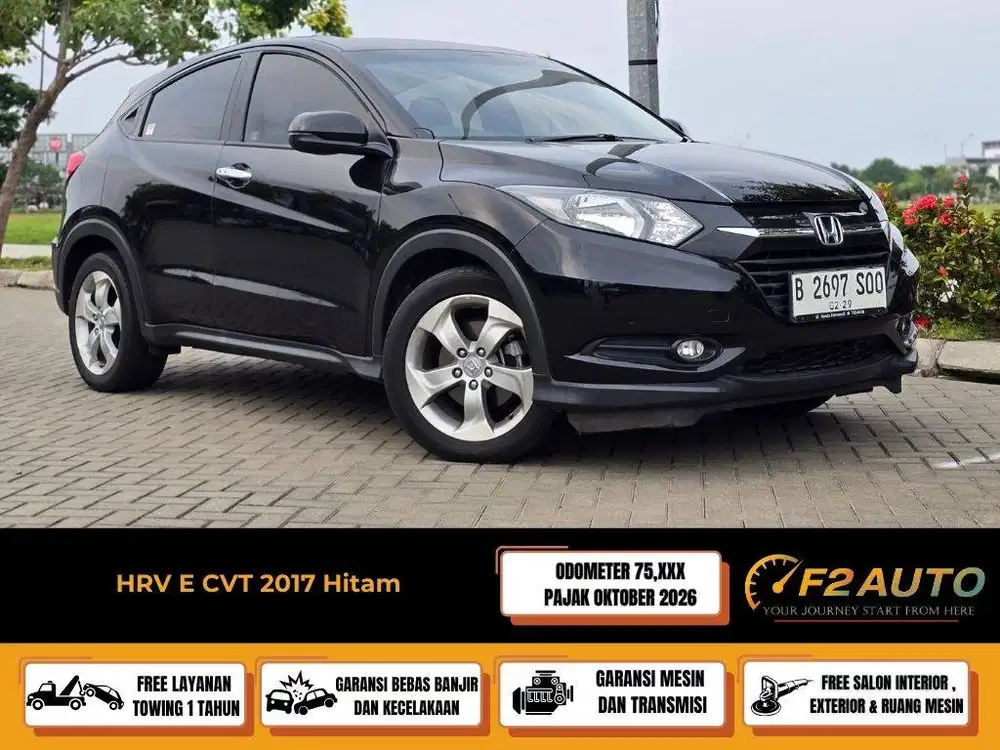 Honda HRV E CVT 2017 Hitam