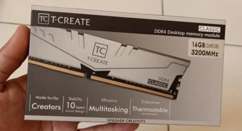 RAM DDR4 TEAM T-FORCE 16Gb (8x2) 3200Mhz