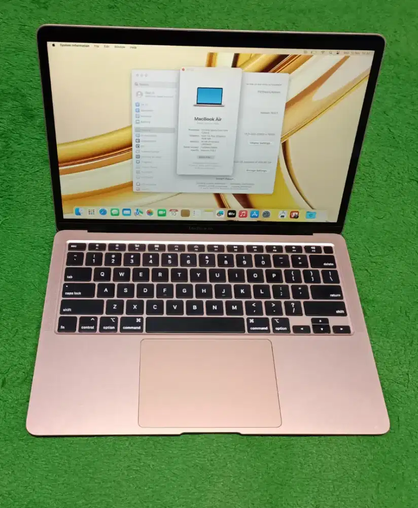 Apple Macbook Air 2020 Intel i5 16/512 Rose Gold Mulus Murah