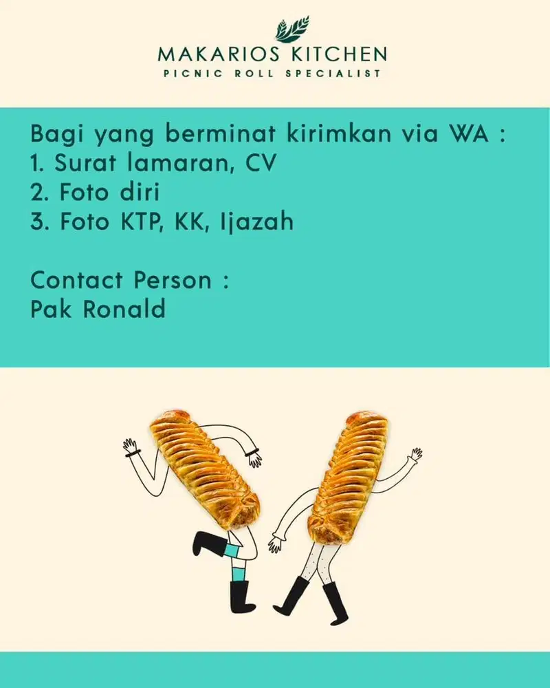 Lowongan Kerja Baker