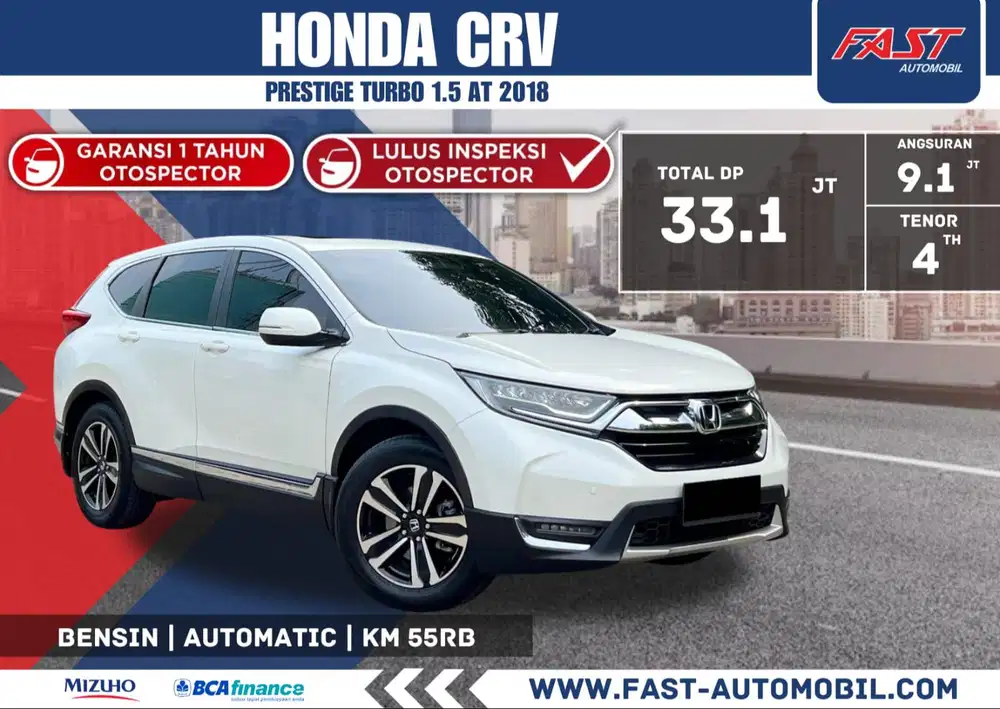 HONDA CRV PRESTIGE 2018 1.5 TURBO PANORAMIC LOW KM.55RB PJK PJG#F7ST