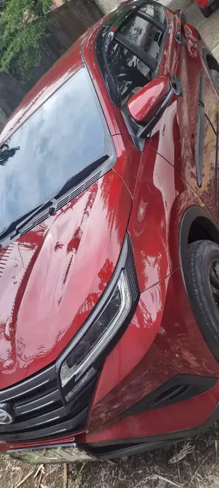 Terios X manual 2023 merah marron