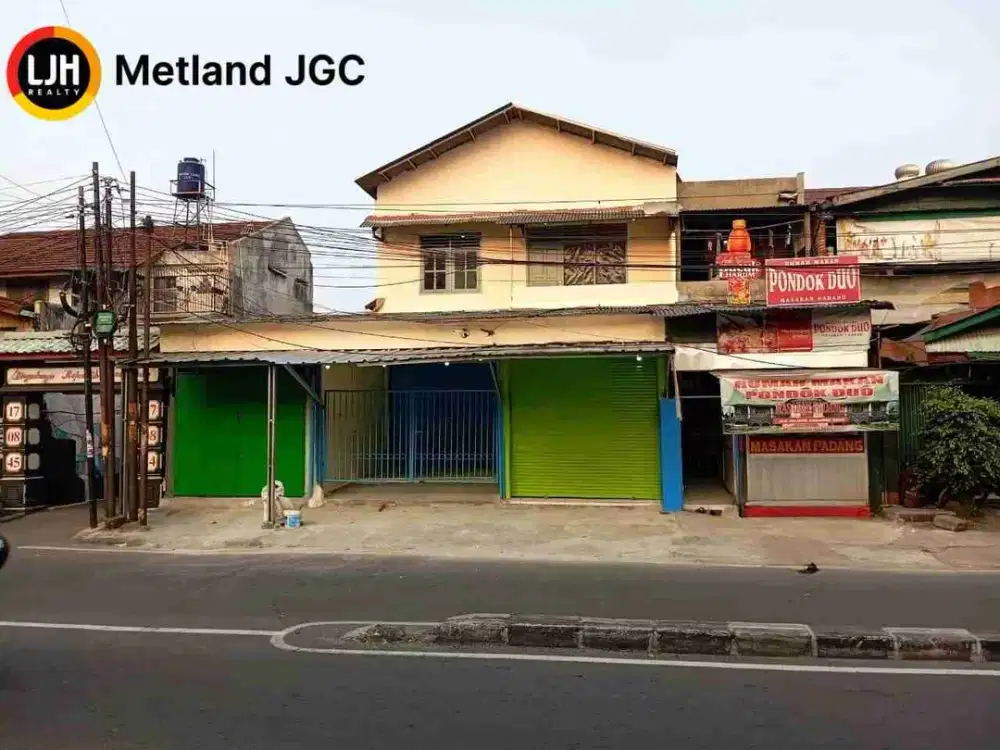 Ruko Pinggir Jalan di seakan  Duren Sawit, Jakarta Timur