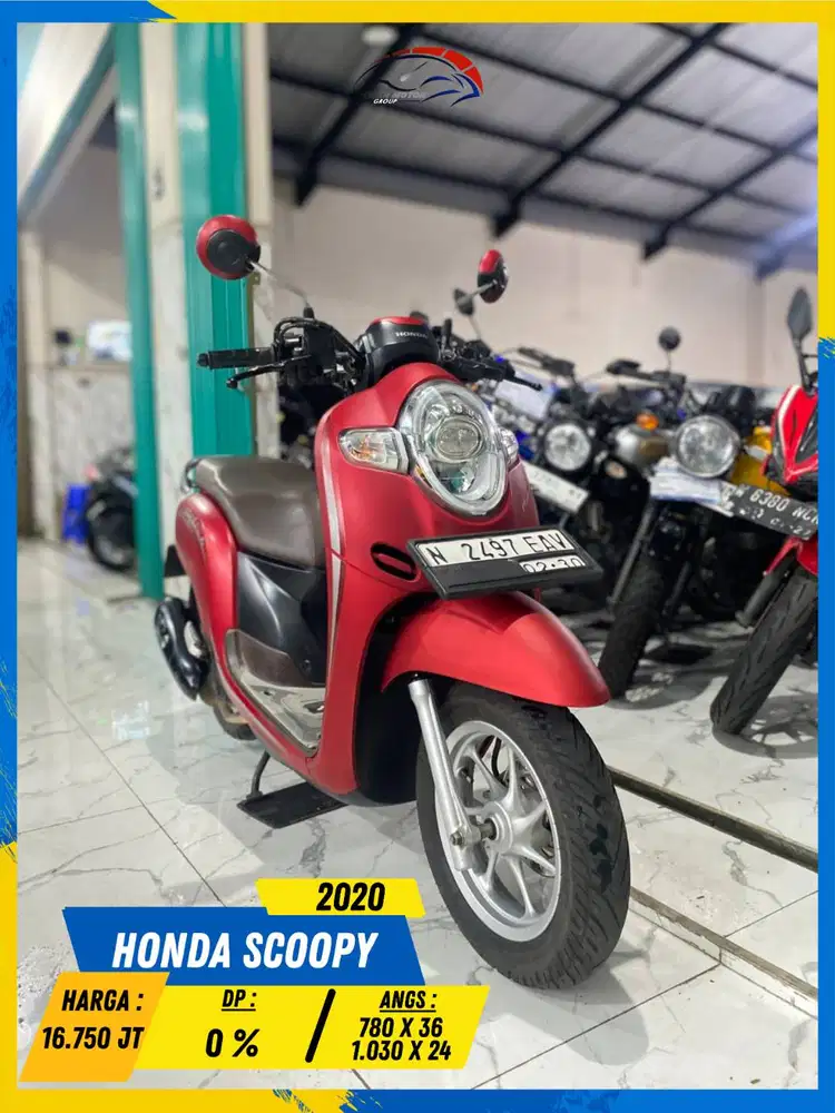 HONDA SCOOPY 2020 MONGGO GAS POLL HIKMAH MOTOR KEPUH