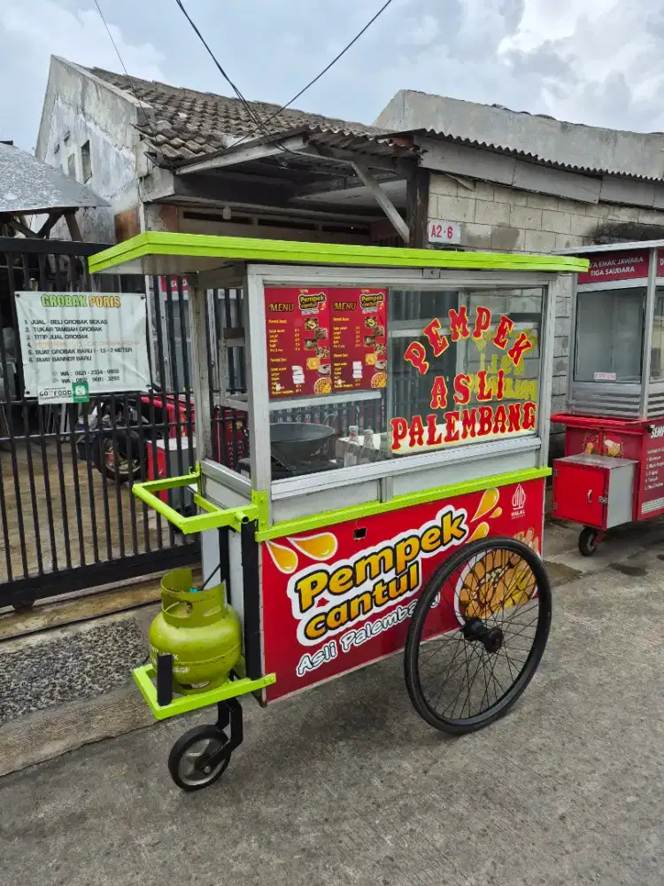 Gerobak Sempol/ Pempek/ Batagor-DLL / Grobak