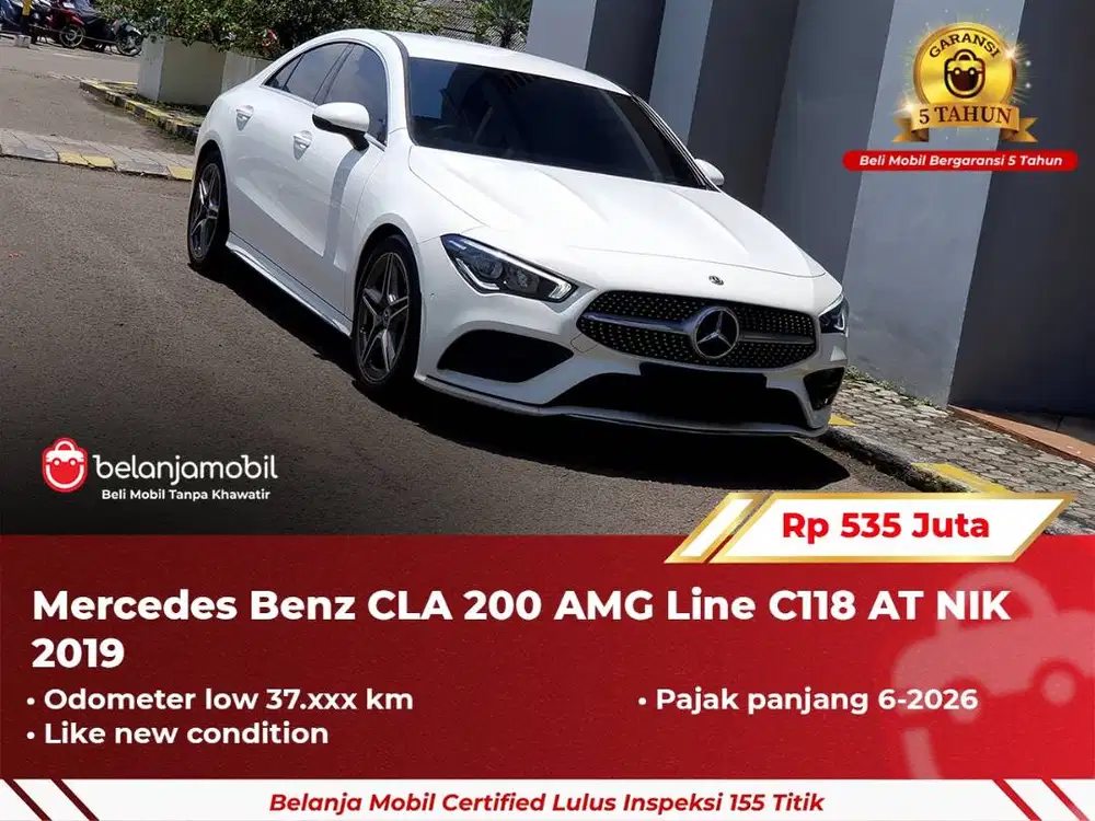[ LOW KM ] Mercedes Benz Mercy CLA200 CLA 200 AMG C118 2019/2020