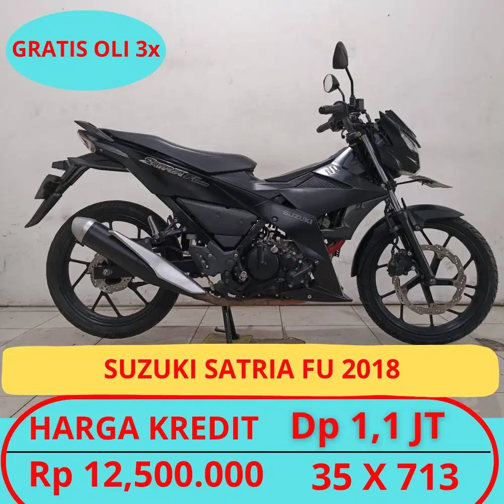 SUZUKI SATRIA FU 2018 PROMO ISIMEWAH