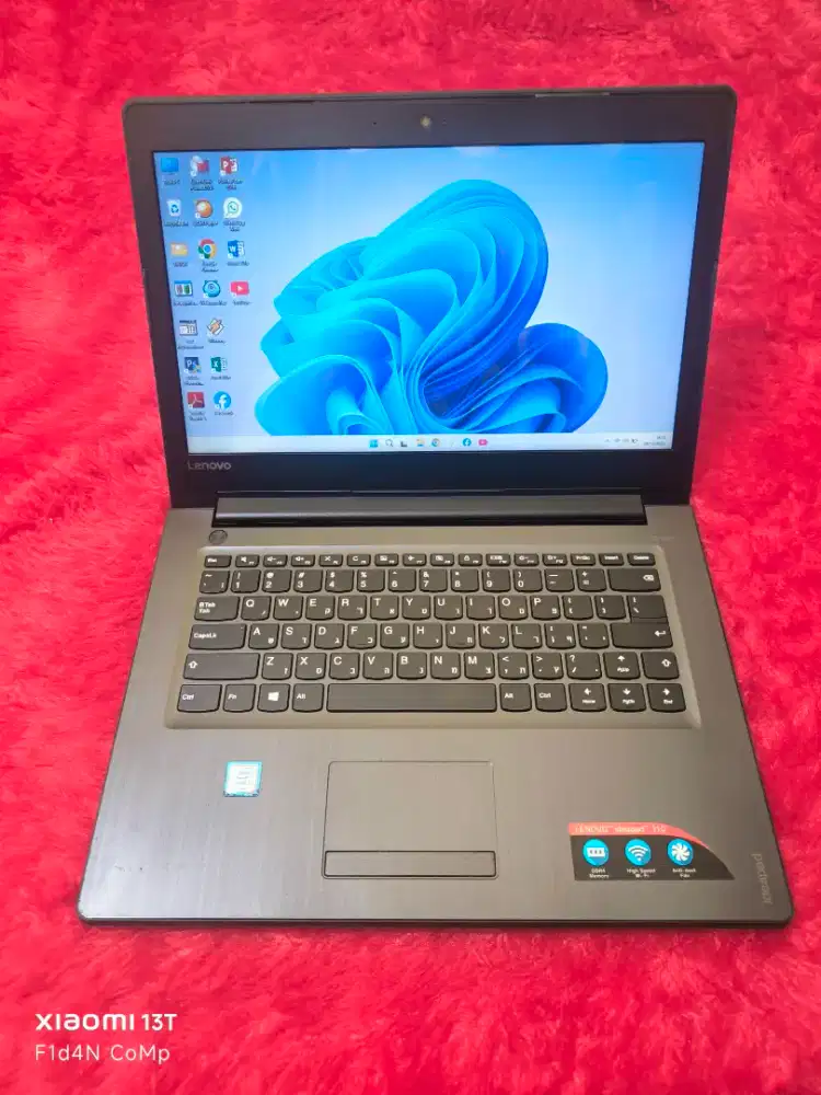 Dijual laptop lenovo ideapad 310 slim,super kencang,core i3 gen 6