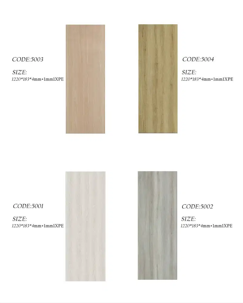 SPC MS FLOORING | 5MM | SISTEM KLIK