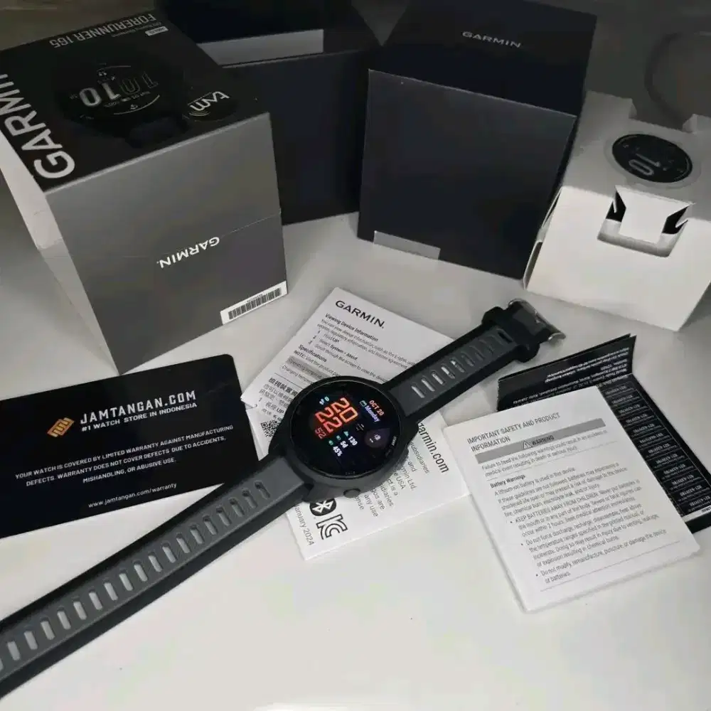 GARMIN FORERUNNER 165 BLACK Slate Edition