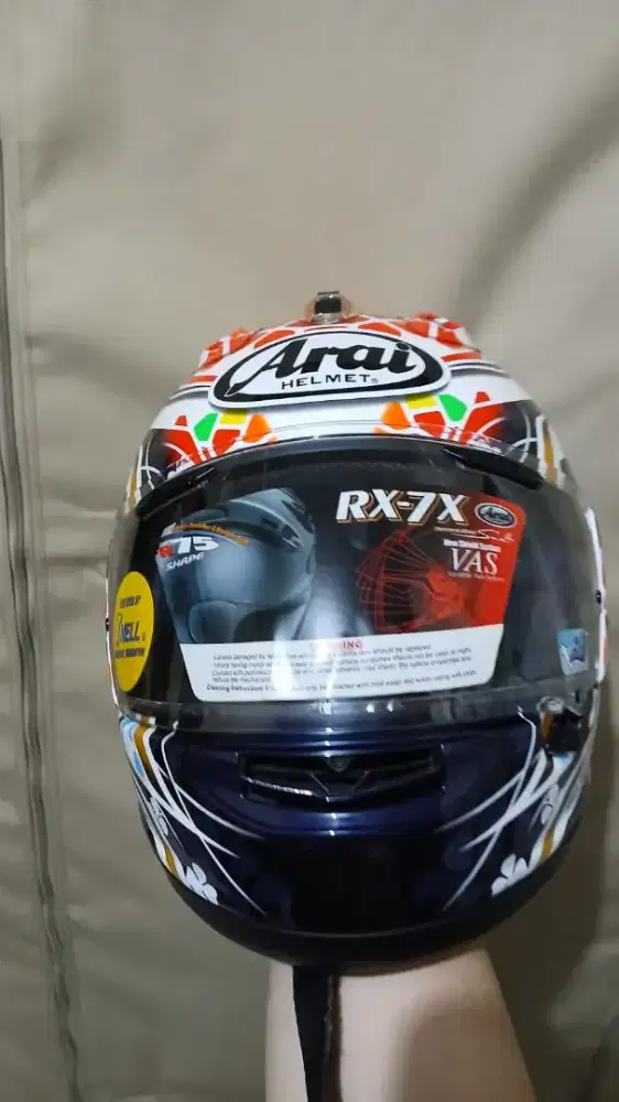 Helm Arai original type RX7X Nakagami GP 2