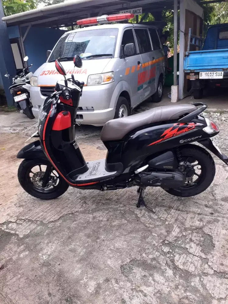 Scoopy f1 2018 ISS pajak panjang dikfc lenteng bisa TT Unit lain