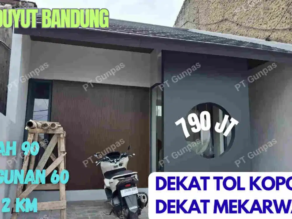 rumah baru siap huni di cibaduyut bandung murah dan nego