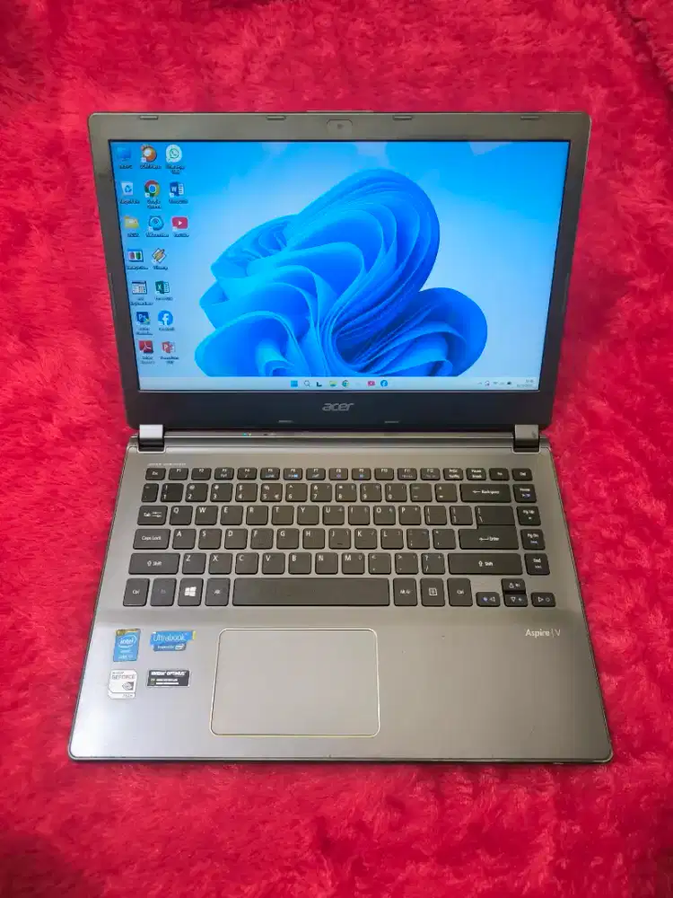 DIJUAL LAPTOP GAMING,RENDER ACER SLIM,SUPERKENCANG,INTEL CORE I7 GEN 4