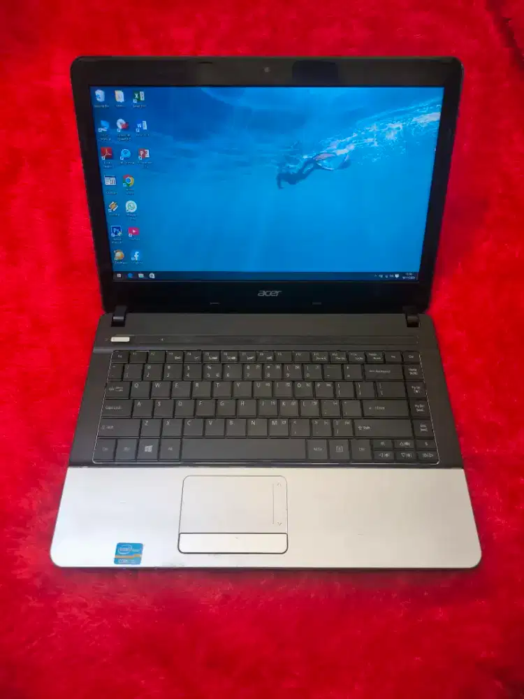 Dijual laptop acer aspire e1-431 kencang,intel core i5 gen 2,ram 8 gb