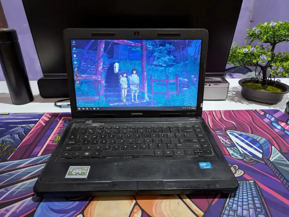 Laptop HP Compaq Presario CQ43 Intel Celeron B815 Ram 4GB HDD 250GB