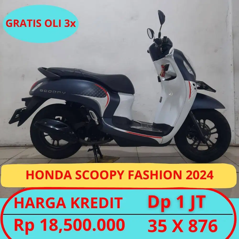 PROMO ISTIMEWAH HONDA SCOOPY FASHION 2024