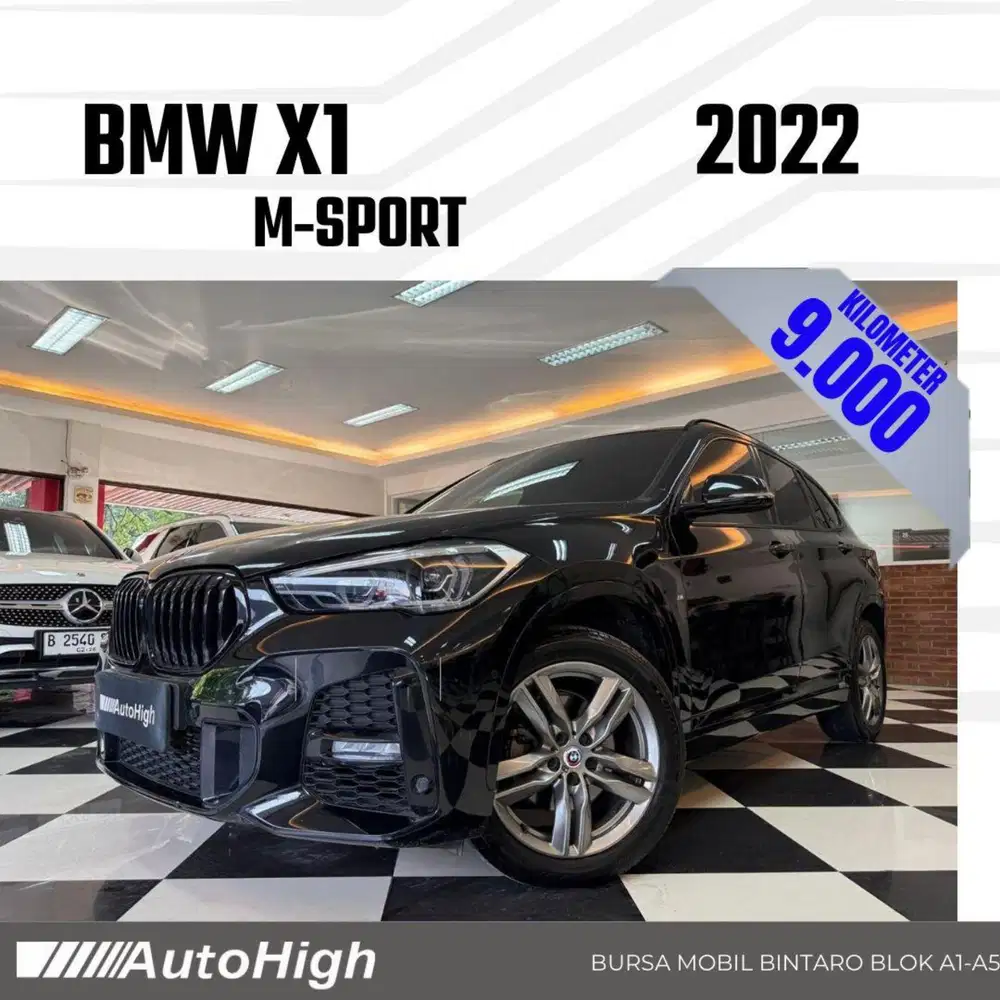 DP10% [Km9.000] X1 M-Sport 2022 Black Reg 2020 #AUTOHIGH