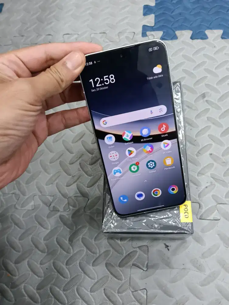 Xiaomi poco f7 12/512 resmi Indonesia garansi on