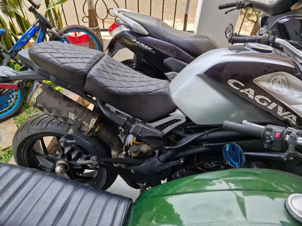 MOGE CAGIVA RAPTOR 1000 cc 2003 full paper modif single arm