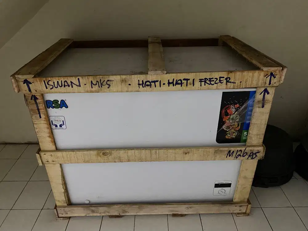 FREEZER RSA 460L Liter LIKE NEW SEPERTI BARU