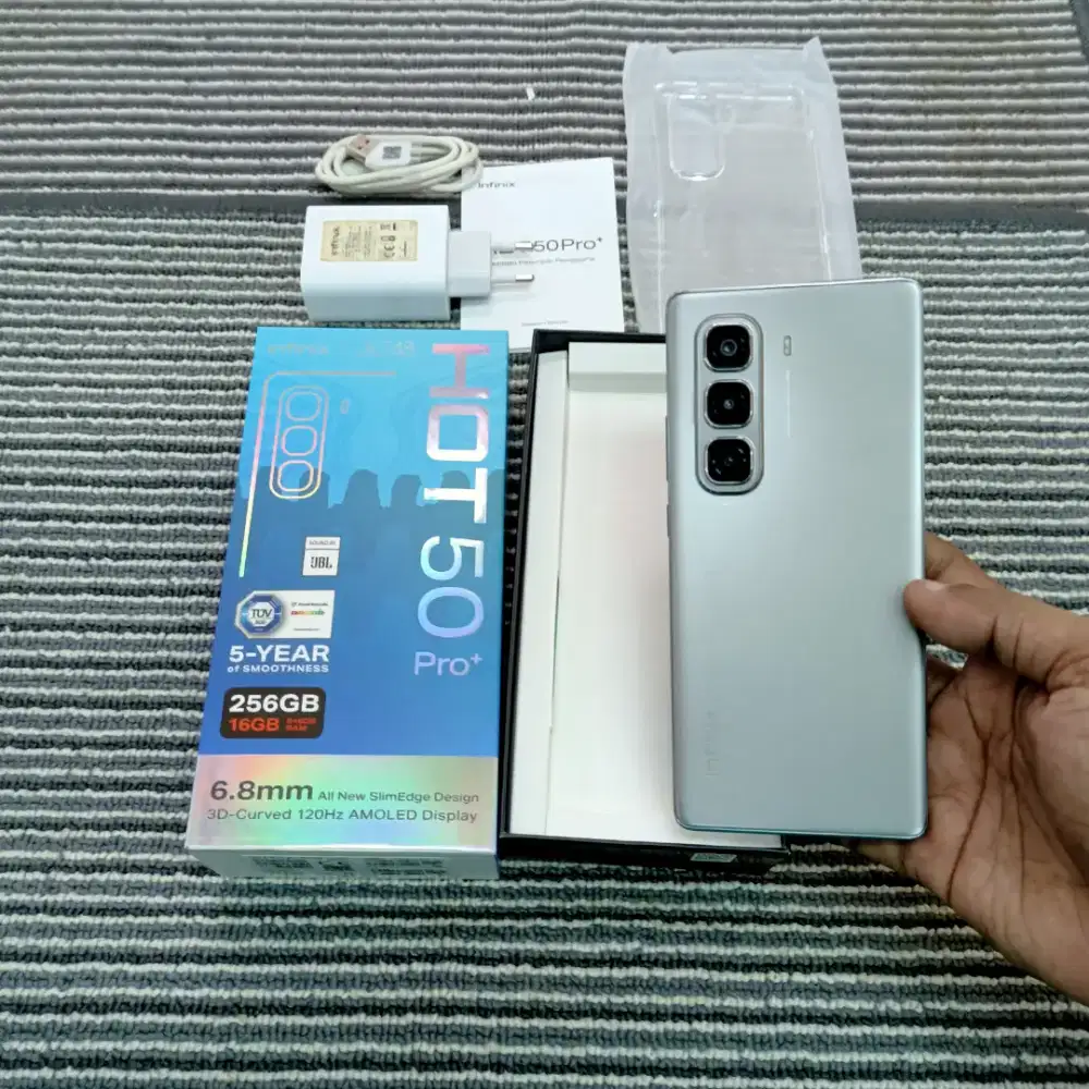Infinix Hot 50 Pro Plus 8-256gb Mulus terawat grs resmi msh panjang