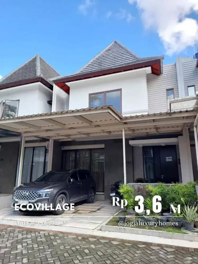 Dijual Rumah Cantik di Lingkungan Premium Hyarta Ecovillage